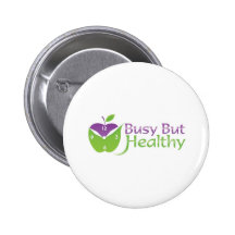 Ocupado pero sano pin