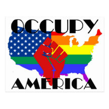 Ocupe América - LGBTQ Tarjetas Postales