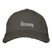 Ocupe el casquillo bordado gorra de béisbol