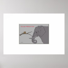Ocupe el poster grande del árbol de nuez