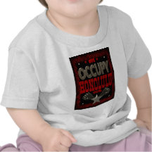 Ocupe la protesta de Honolulu OWS el 99 por ciento Camisetas