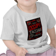 Ocupe la protesta de Tacoma OWS el 99 por ciento d Camisetas