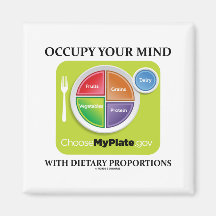 Ocupe su mente con las proporciones dietéticas MyP Imanes