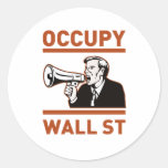 Ocupe Wall Street América Pegatinas