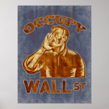 Ocupe Wall Street América Posters