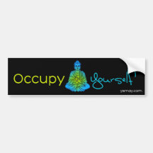 Ocúpese Bumpersticker Pegatina De Parachoque