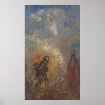 Odilon Redon - aparición Poster