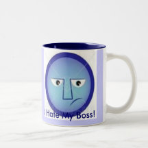 ¡Odio mi Boss! Tazas