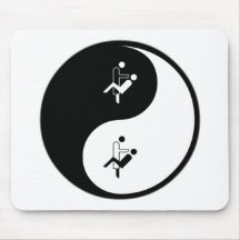 Odontología de Yin Yang Alfombrillas De Raton