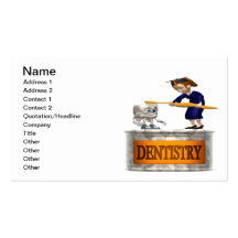 Odontología Plantillas De Tarjeta De Negocio