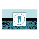 odontología profesional: diente del damasco tarjetas de visita