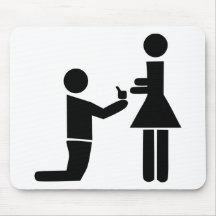 Oferta del boda tapetes de ratones