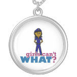 Oficial de policía de la mujer pendiente personalizado