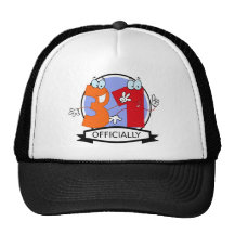 Oficialmente bandera de 31 cumpleaños gorra