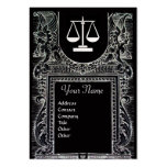 OFICINA LEGAL, perla del monograma del ABOGADO Tarjetas De Visita