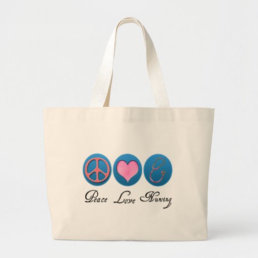 Oficio de enfermera del amor de la paz bolsas
