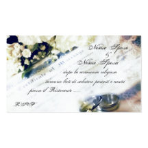 Oggi Sposi - invitación italiana del boda Tarjeta De Negocio