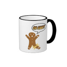 ¡Oh broche! Tazas divertidas del navidad