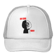Oh dios porqué cara cómica gorro