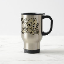 Oh esqueleto rápido tazas