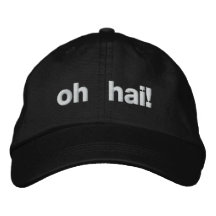 ¡oh hai! gorra de béisbol