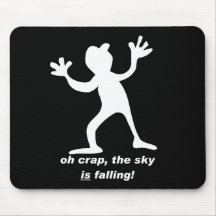 Oh la mierda, el cielo está cayendo alfombrillas de ratones
