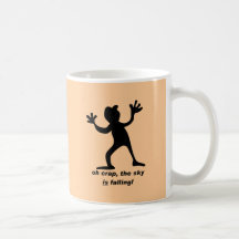 Oh la mierda, el cielo está cayendo tazas de café