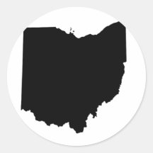 Ohio Etiqueta Redonda