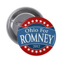 Ohio para Romney Pins