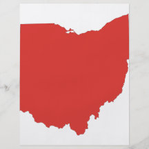 Ohio - un estado ROJO Tarjeton