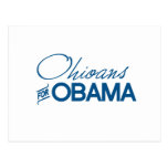 Ohioans para Obama - .png Tarjetas Postales