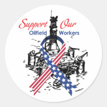 oilfield_support pegatinas redondas