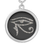 Ojo de Horus - PLATA Pendientes Personalizados