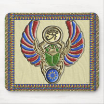 Ojo de Horus ScarabMousepad