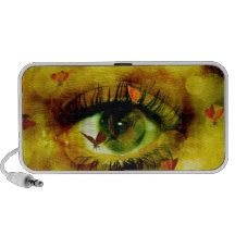 Ojo de la mariposa iPod altavoces