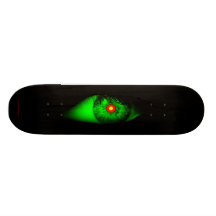 Ojo del hombre fresco del diseño del globo del ojo patineta personalizada