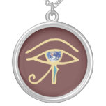 Ojo del oro de la tierra colgantes personalizados