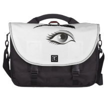 Ojo gris bolsas para portatil