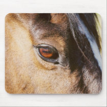 Ojo Mousepad del caballo alfombrillas de raton 