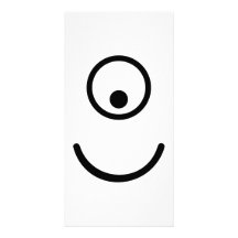 Ojo sonriente del cyclope tarjeta personal