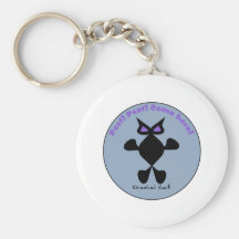 Ojo violeta del gato, gato violeta del ojo llavero personalizado