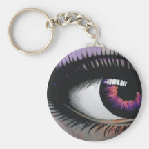 Ojo violeta llavero