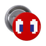 Ojos de Manga del pixel Pins