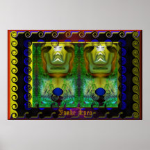 Ojos de serpiente poster