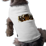 Ojos de un tigre camisas de perritos