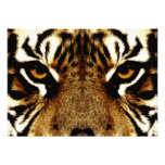 Ojos de un tigre invitación personalizada