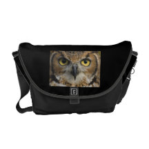 Ojos del búho bolsas messenger