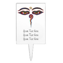 Ojos del der Weisheit de Buda/de Augen Figuras De Tarta