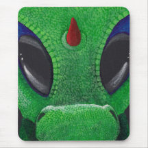Ojos del dragón del bebé alfombrilla de ratones