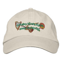 Ojos del irlandés gorras de béisbol bordadas